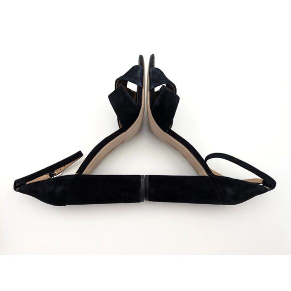 Sam Edelman Yancy Ankle Strap Block Heel Sandals Women's Black Size US10 EU41 - Picture 5 of 9